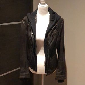 Leather jacket